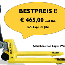 HYSTER Handhubwagen – Schnellhub