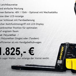 Der Hyster PC1.5 mit Lithium-Ionen-Antrieb
